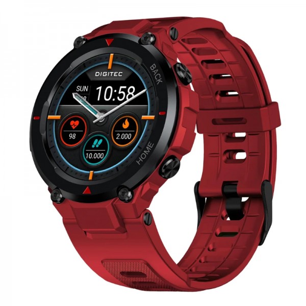 Digitec Octafit Smartwatch Red RD